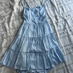 Princess Polly Light Blue Mini Dress